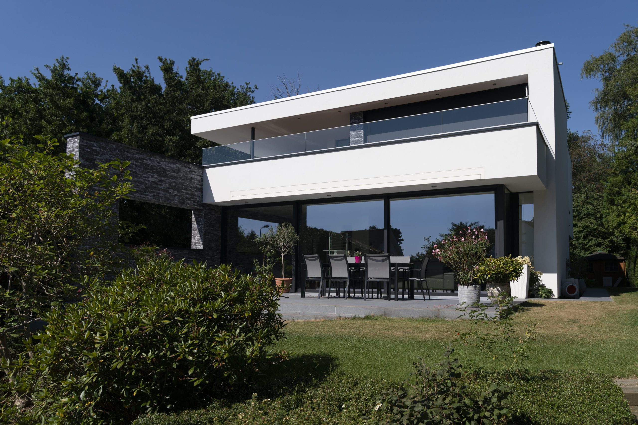 Maison contemporaine à Rhode-Saint-Genèse